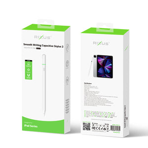 Rixus RXPL02 Stylet Capacitif 2 avec lumière For Apple iPad