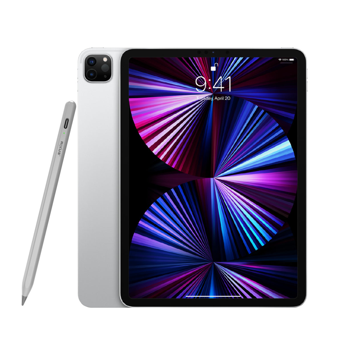 Rixus RXPL03 Stylet Capacitif 2 For Apple iPad
