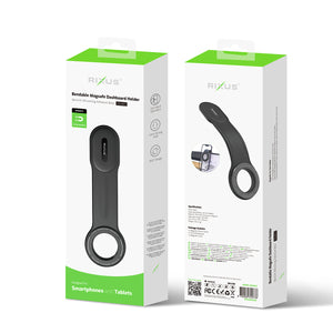 Rixus RXHM13 Bendable MagSafe Compatible Dashboard Holder