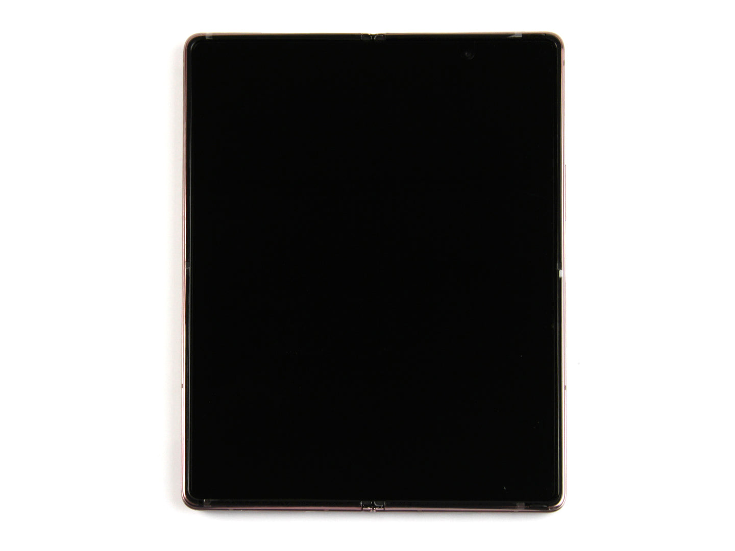 Samsung Galaxy Z Fold2 5G F916B Écran principal et numériseur avec cadre noir mystique et charnière dorée Service Pack