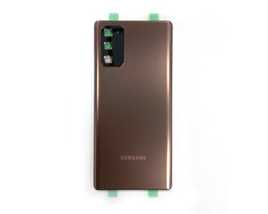 Coque arrière Samsung Galaxy Note 20 N980F avec objectif Mystic Bronze OEM