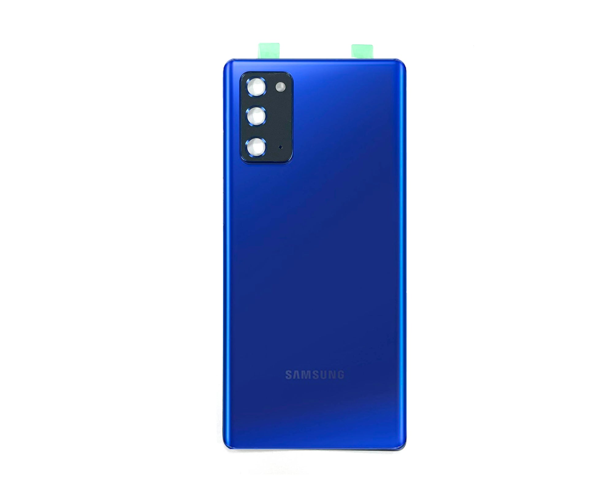 Coque arrière Samsung Galaxy Note 20 N980F avec objectif bleu mystique OEM