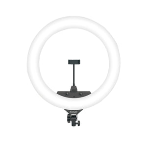 Rixus RXLG14 Selfie Ring Light And Holder Stick 14 inch