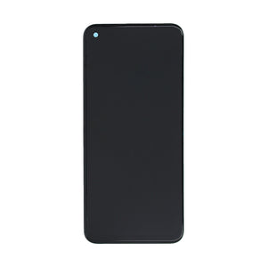 Realme 8 5G, Narzo 30 5G Écran et numériseur avec cadre argenté OEM
