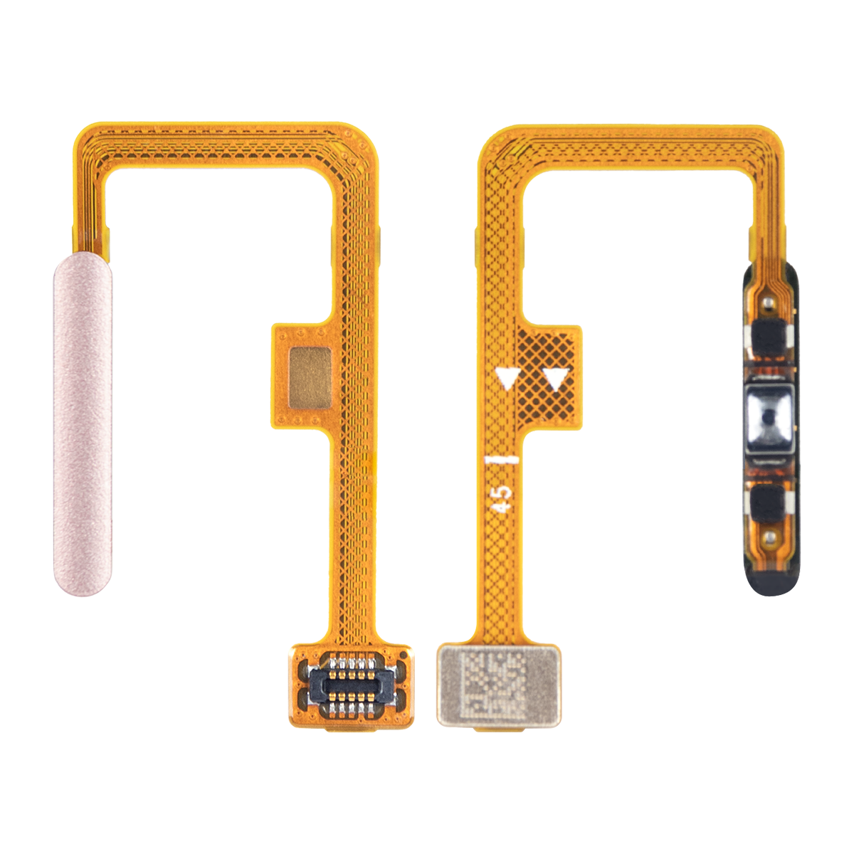 Capteur d'empreintes digitales Xiaomi 11 Lite 5G NE Flex avec bouton d'alimentation, rose pêche, compatible