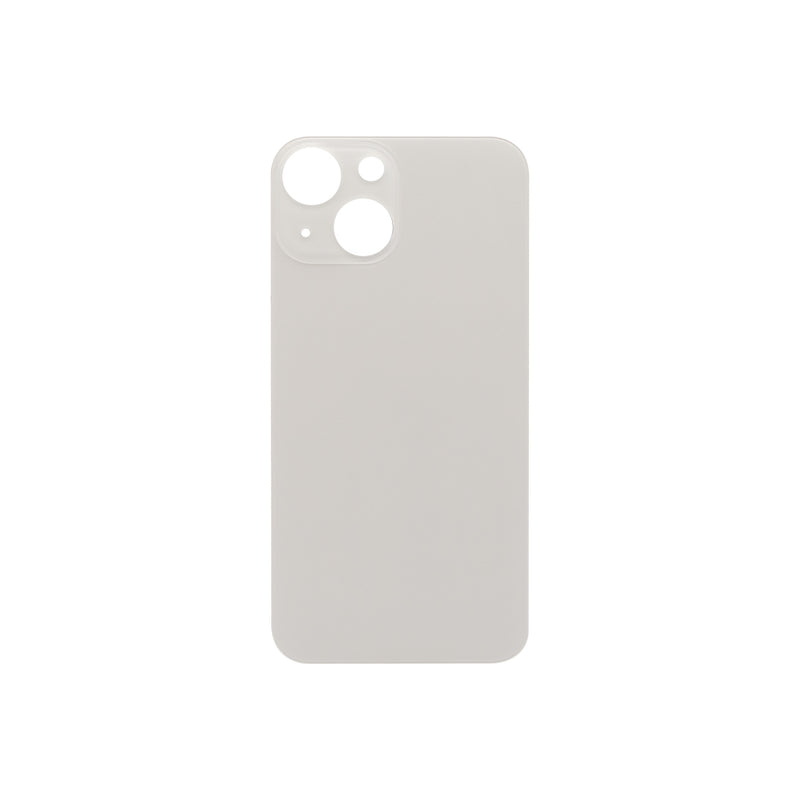For Apple 13 Mini Back Glass, cadre de caméra agrandi compatible Starlight