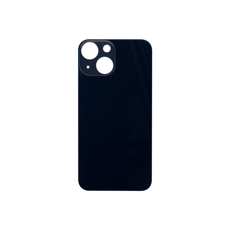 For Apple 13 Mini Verre arrière, cadre de caméra agrandi Midnight Compatible