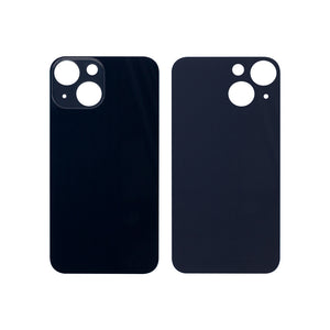 For Apple 13 Mini Verre arrière, cadre de caméra agrandi Midnight Compatible