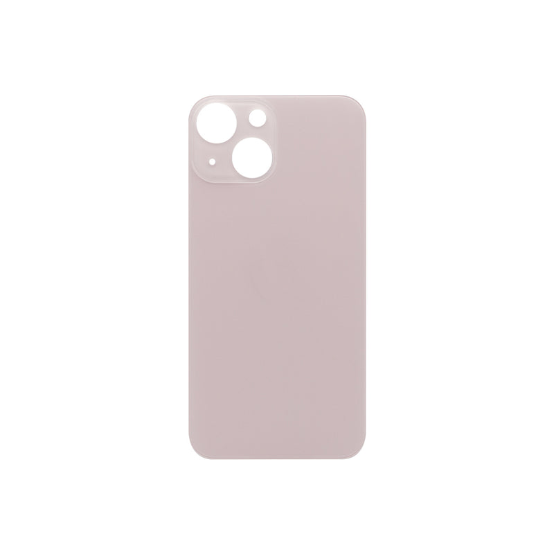 For Apple 13 Mini Verre arrière, cadre d'appareil photo agrandi rose Compatible