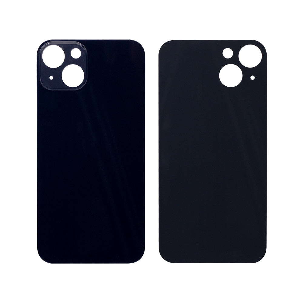 For Apple 13 Back Glass, cadre de caméra agrandi Midnight Compatible