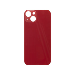 For Apple 13 Verre arrière, cadre d'appareil photo agrandi rouge Compatible