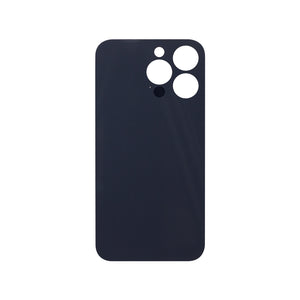 For Apple 13 Pro Verre arrière, cadre de caméra agrandi Compatible avec la couleur or