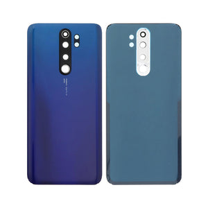 Coque arrière Xiaomi Redmi Note 8 Pro avec objectif bleu OEM