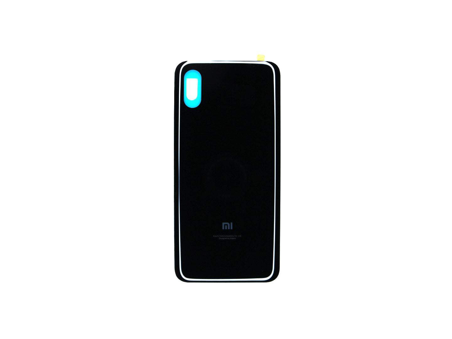 Coque arrière Xiaomi Mi 8 Pro sans objectif, noire, OEM