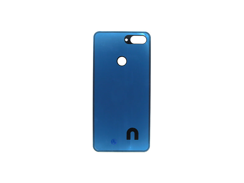 Coque arrière Xiaomi Mi 8 Lite sans objectif, bleu aurore, OEM