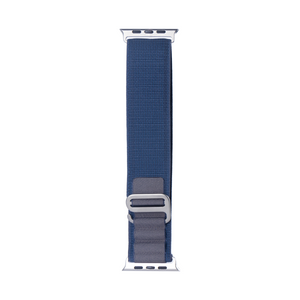 Bracelet en nylon Alpine Loop For Apple 42 mm, 44 mm, 45 mm, 49 mm Bleu Boîte de vente au détail