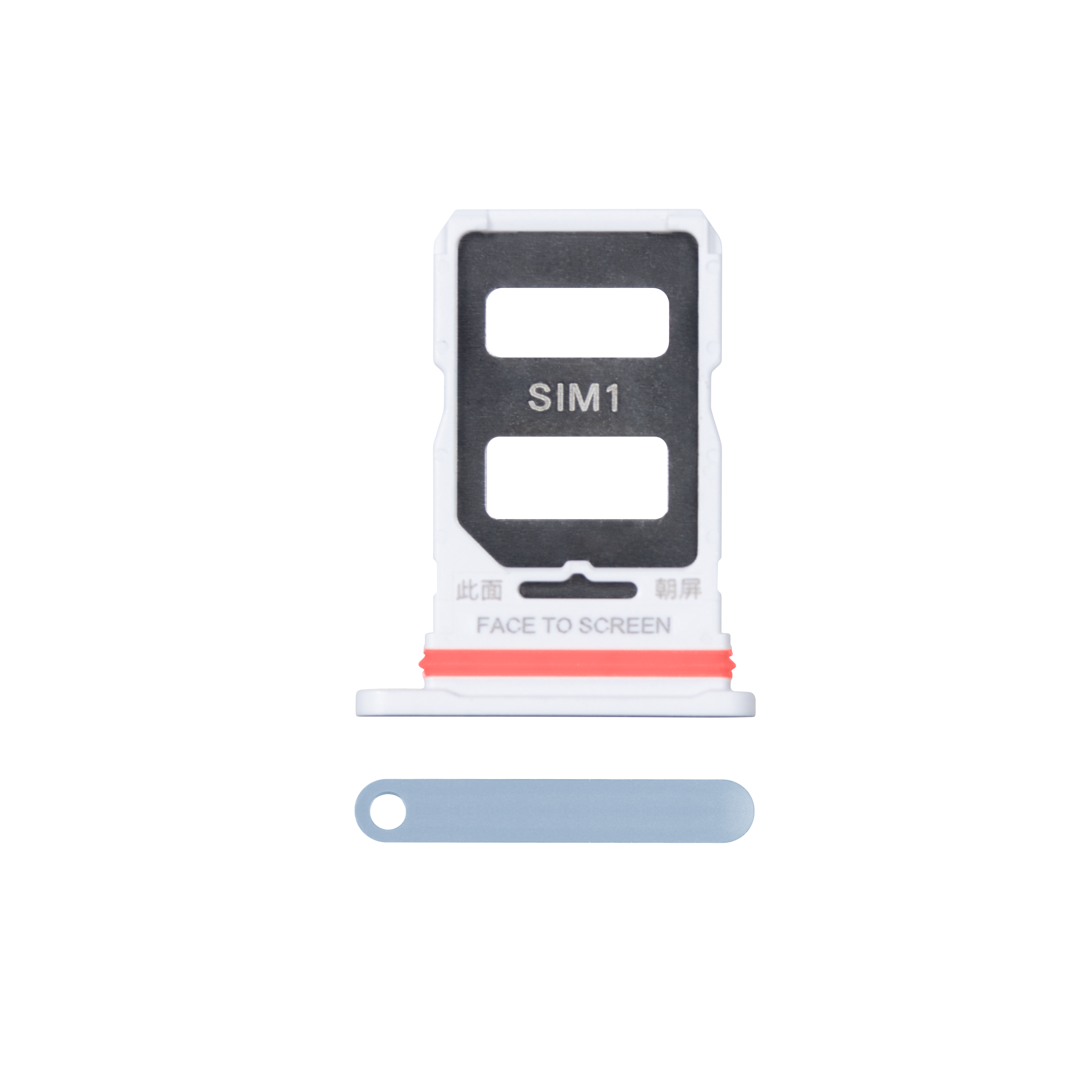 Xiaomi 12T 5G, 12T Pro 5G Sim Card Holder Blue OEM