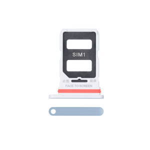 Xiaomi 12T 5G, 12T Pro 5G Sim Card Holder Blue OEM
