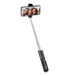 Rixus RXSF30B Mini Selfie Stick intégré Bluetooth Noir