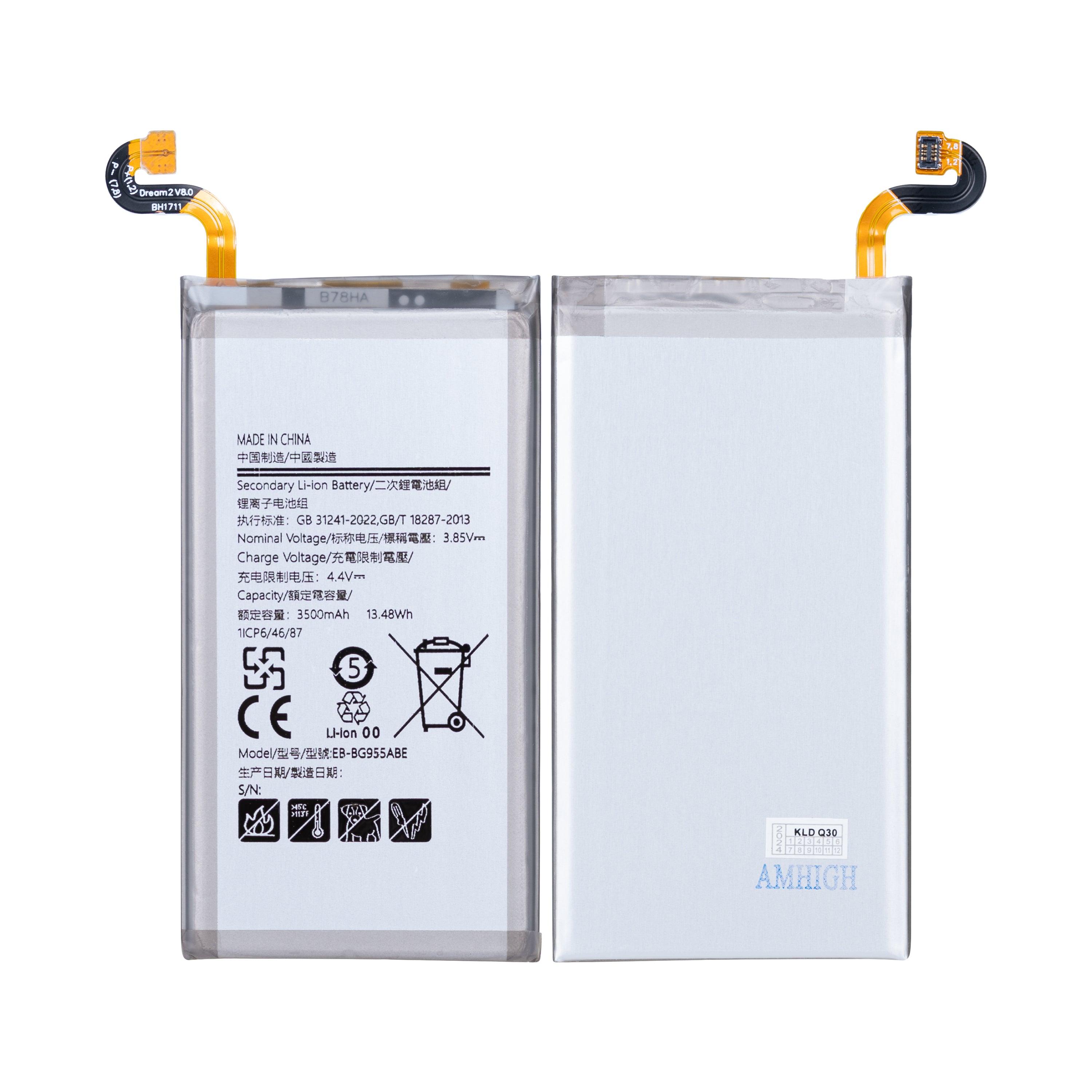 Samsung Galaxy S8 Plus G955F Batterie EB-BG955ABA OEM