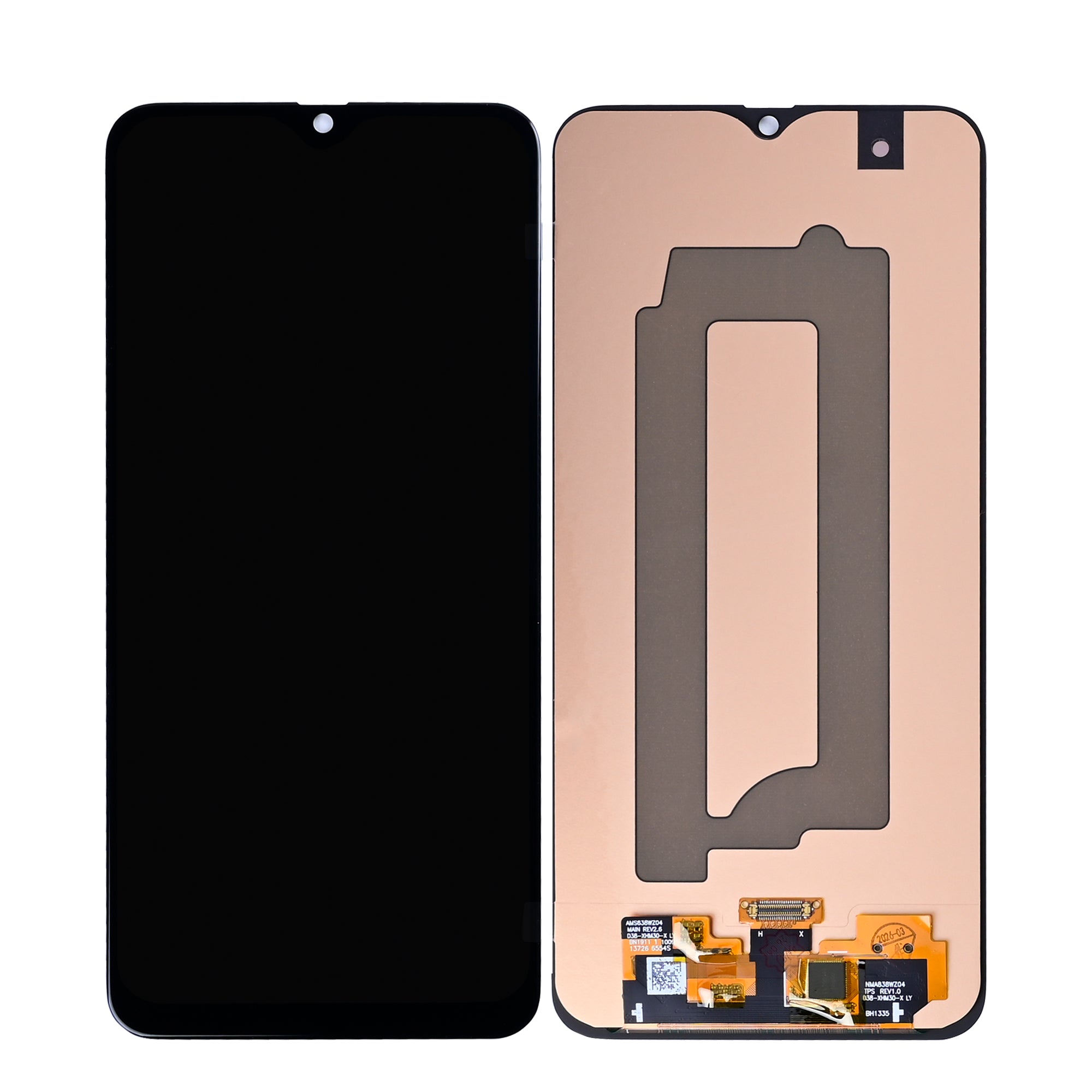 Samsung Galaxy M21 M215F, M30 M305F, M30s M307F, M31 M315F Écran et numériseur sans cadre Noir Soft-OLED