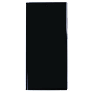 Écran et numériseur Samsung Galaxy S22 Ultra S908B avec cadre Phantom White Soft-OLED