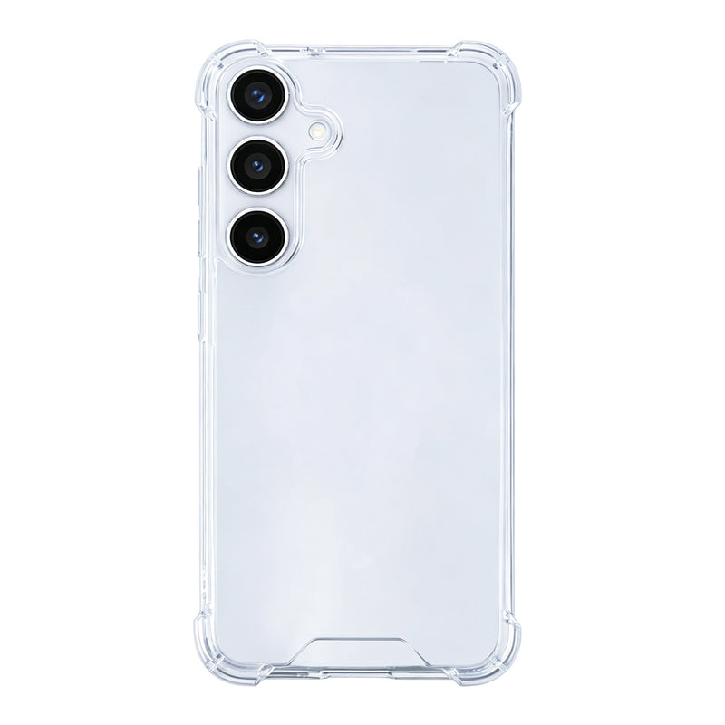 Rixus Anti-Burst Case pour Samsung Galaxy S24, S25 Transparent