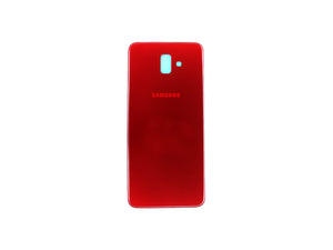 Coque arrière Samsung Galaxy J6 Plus J610F sans objectif rouge OEM
