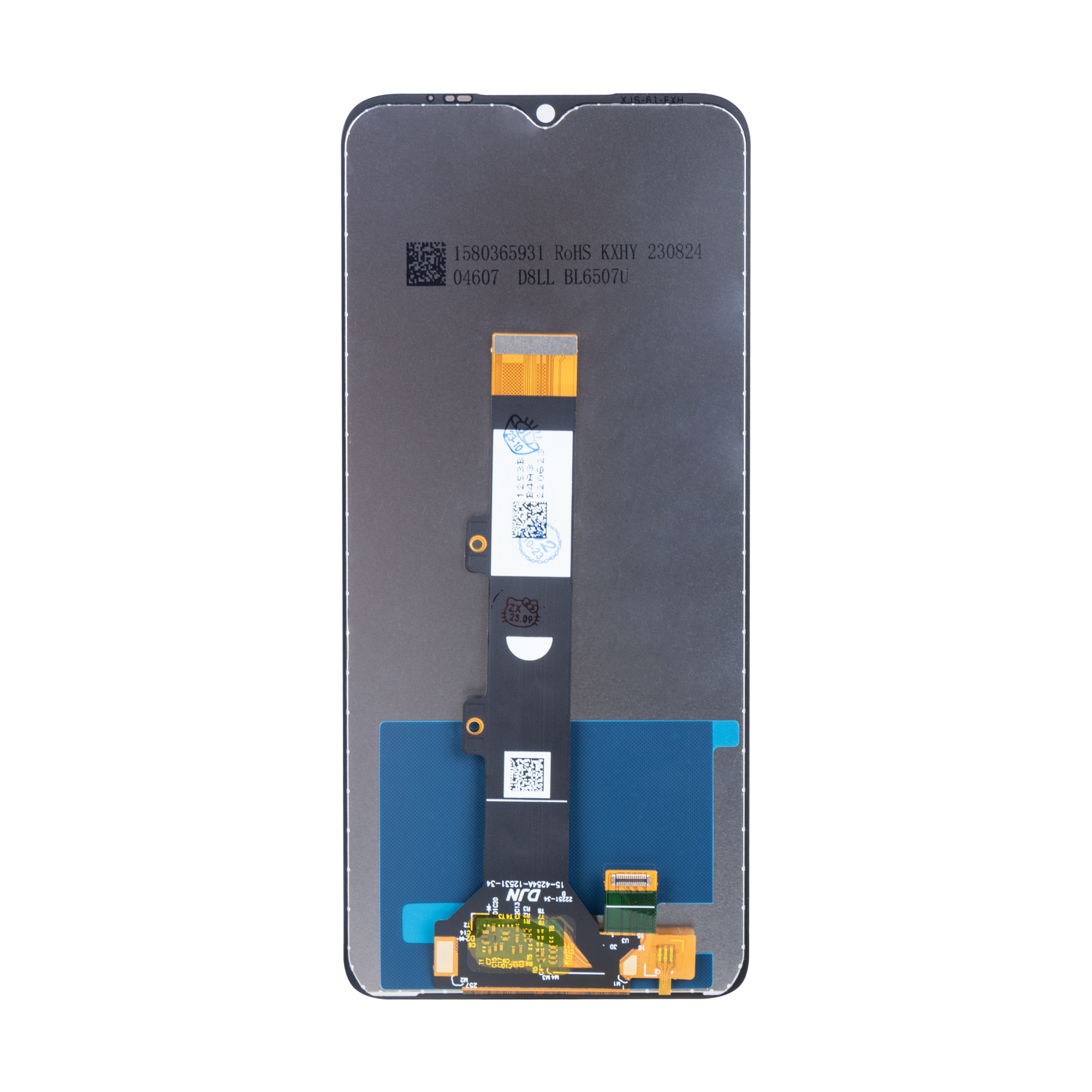 Écran et numériseur Motorola Moto E22i sans cadre, noir, OEM