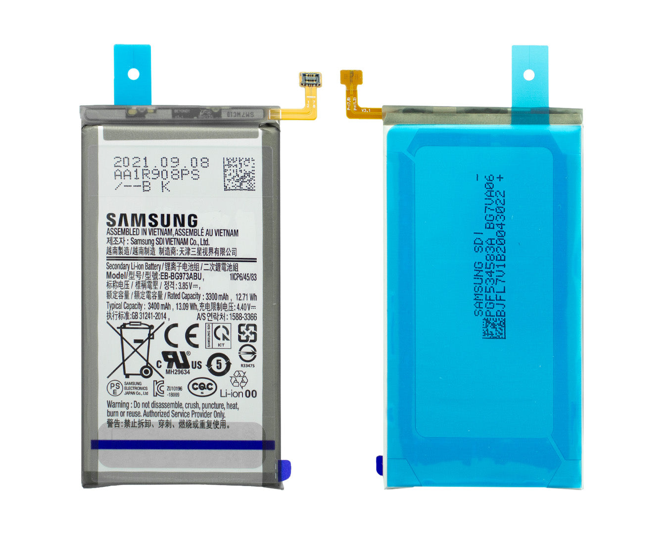 Samsung Galaxy S10 G973F Batterie EB-BG973ABU Original