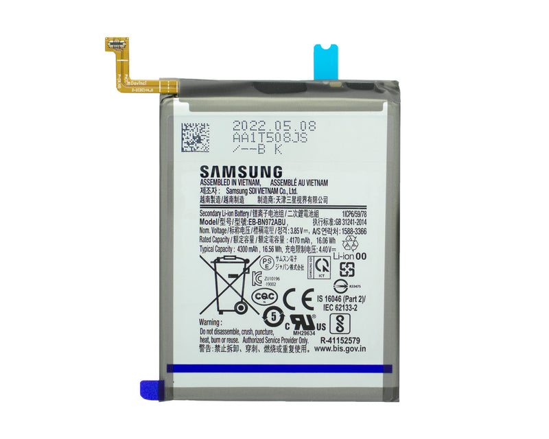 Batterie Samsung Galaxy Note 10 Plus N975F, N976F 5G EB-BN972ABU d'origine