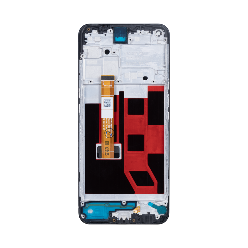 Écran et numériseur Oppo A53 4G, A53S 4G avec cadre noir OEM
