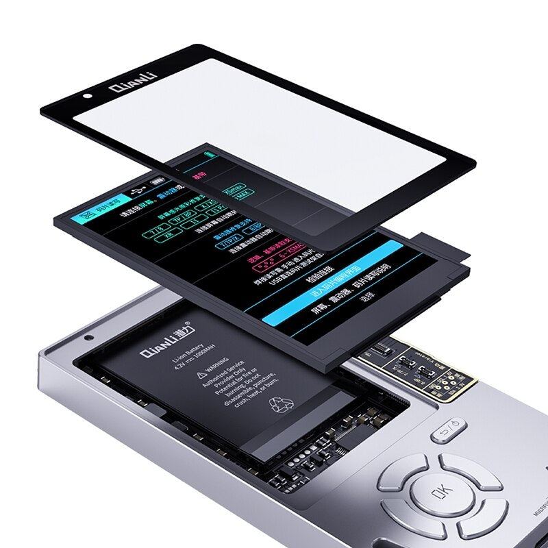 Programmeur QIANLI Apollo (sonnerie, batterie, vibreur, mfi, eeprom) avec batterie intégrée