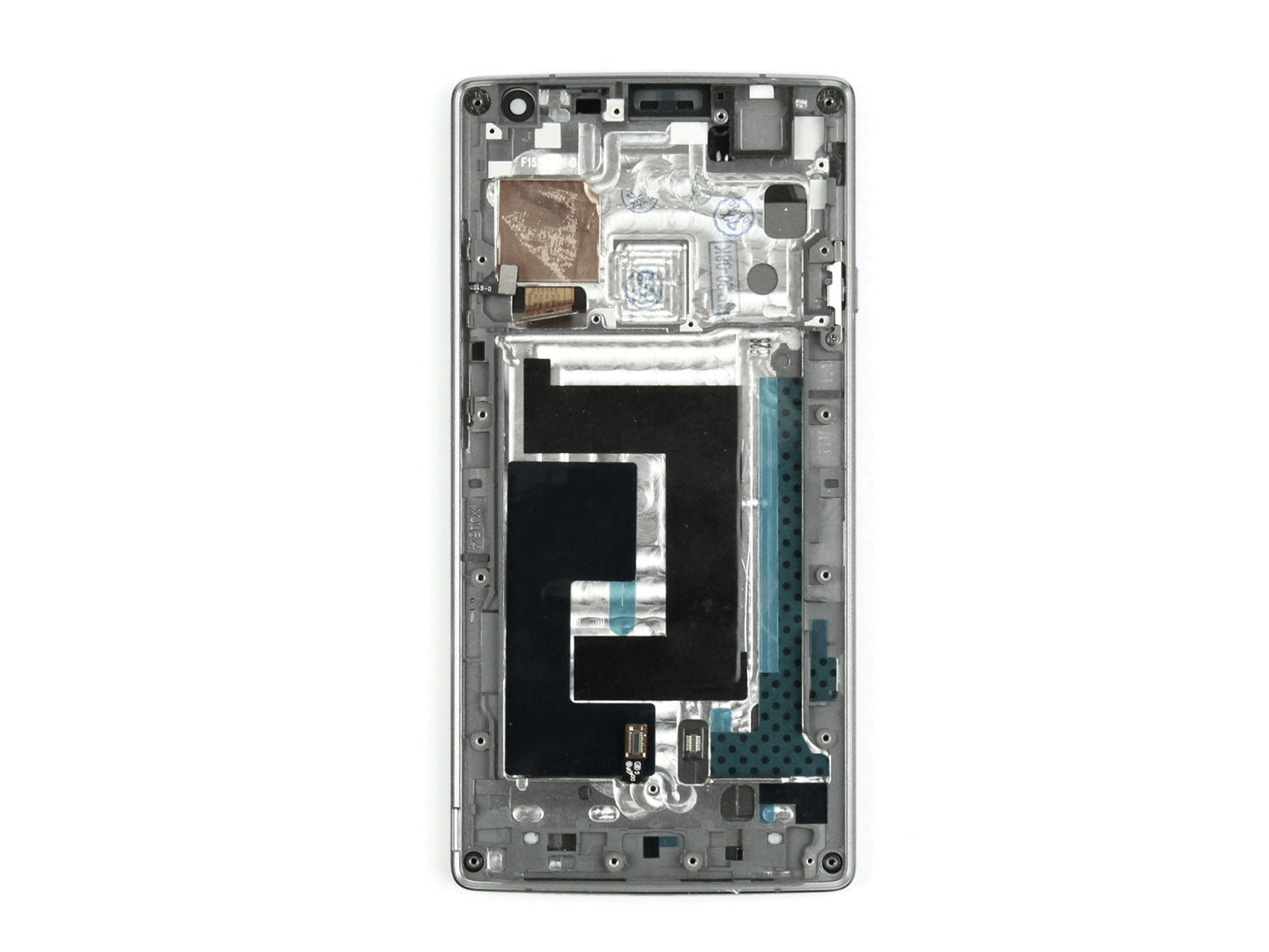 Écran et numériseur OnePlus Two avec cadre noir OEM