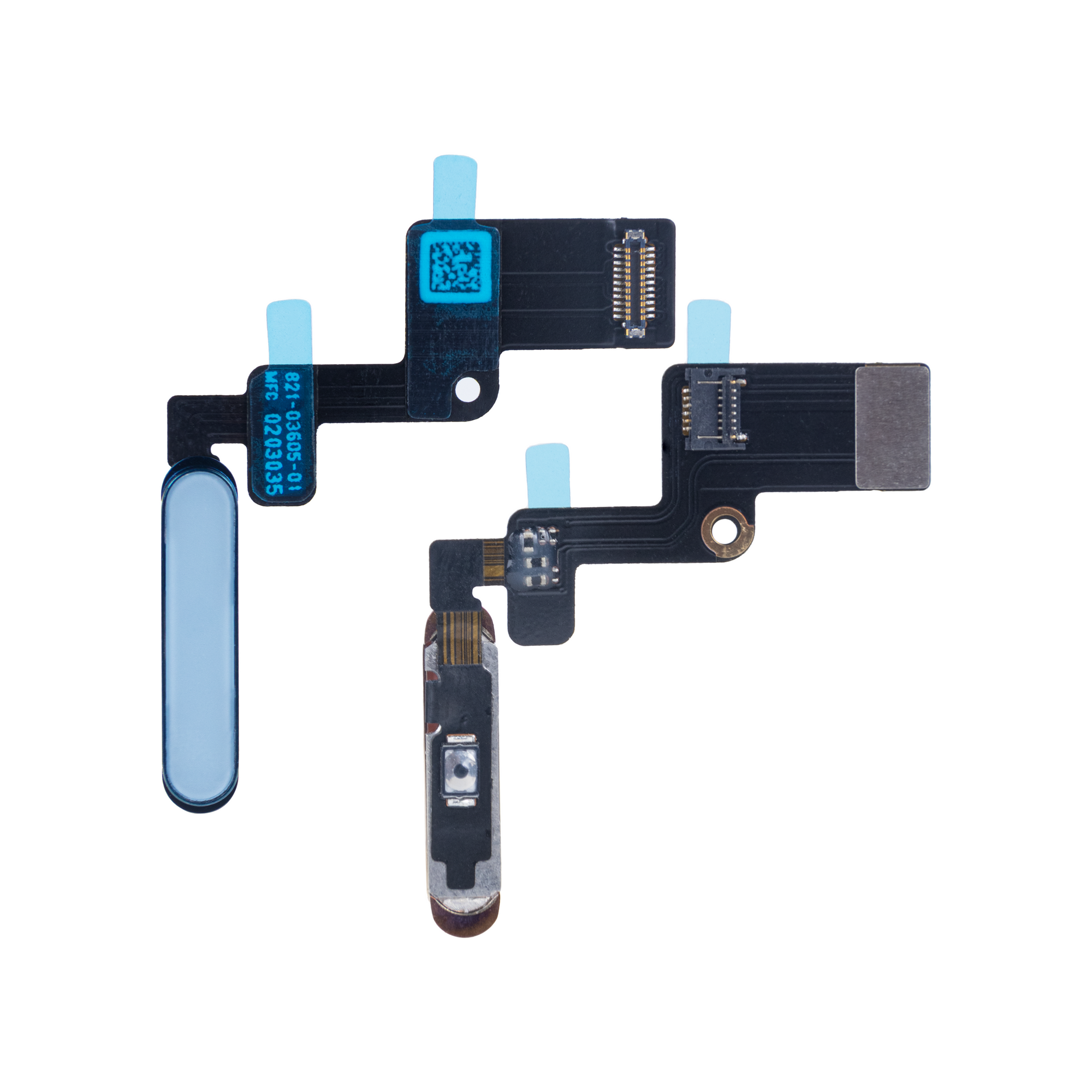 For Apple Air 4 10,9 pouces (2020) Power Flex Sky Blue Pulled