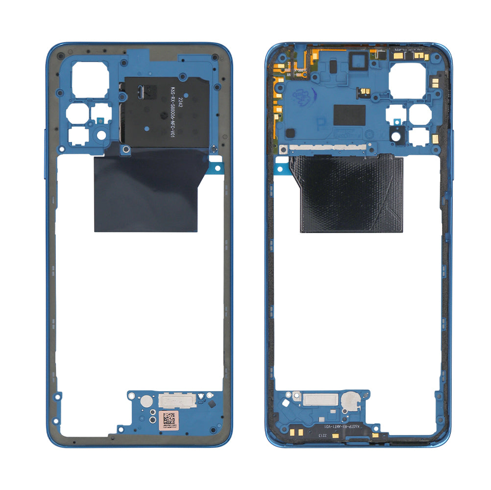 Xiaomi Poco X4 Pro 5G Cadre central Bleu laser OEM