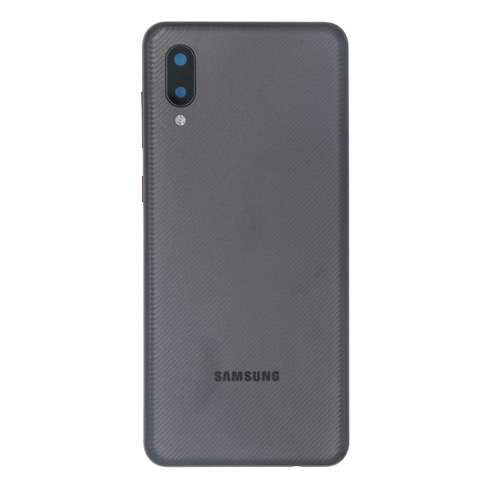 Coque arrière Samsung Galaxy A02 A022F avec objectif noir OEM