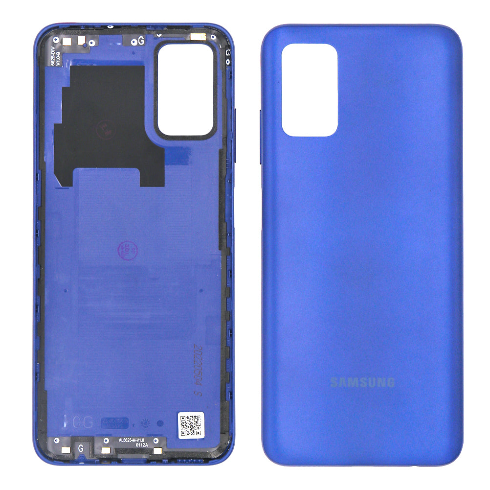 Coque arrière Samsung Galaxy A03s A037F avec lentille bleue OEM