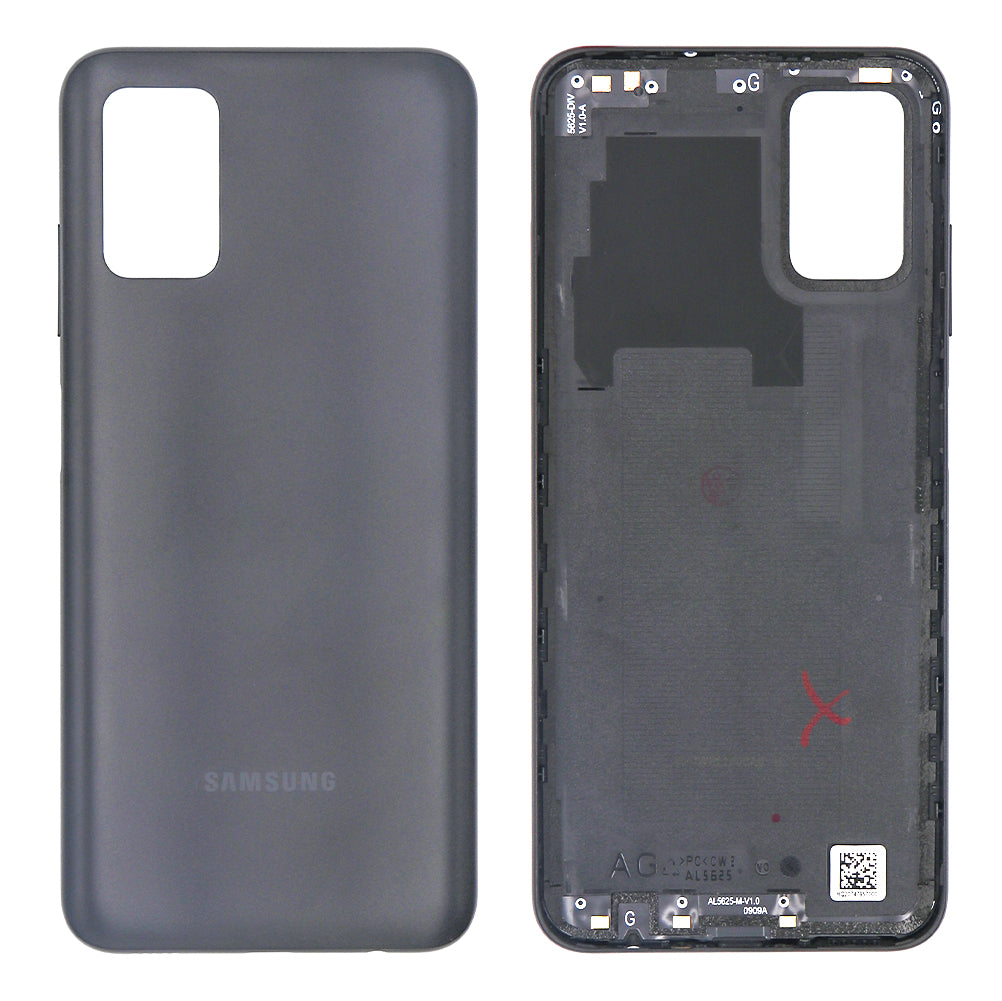 Coque arrière Samsung Galaxy A03s A037F avec objectif noir OEM