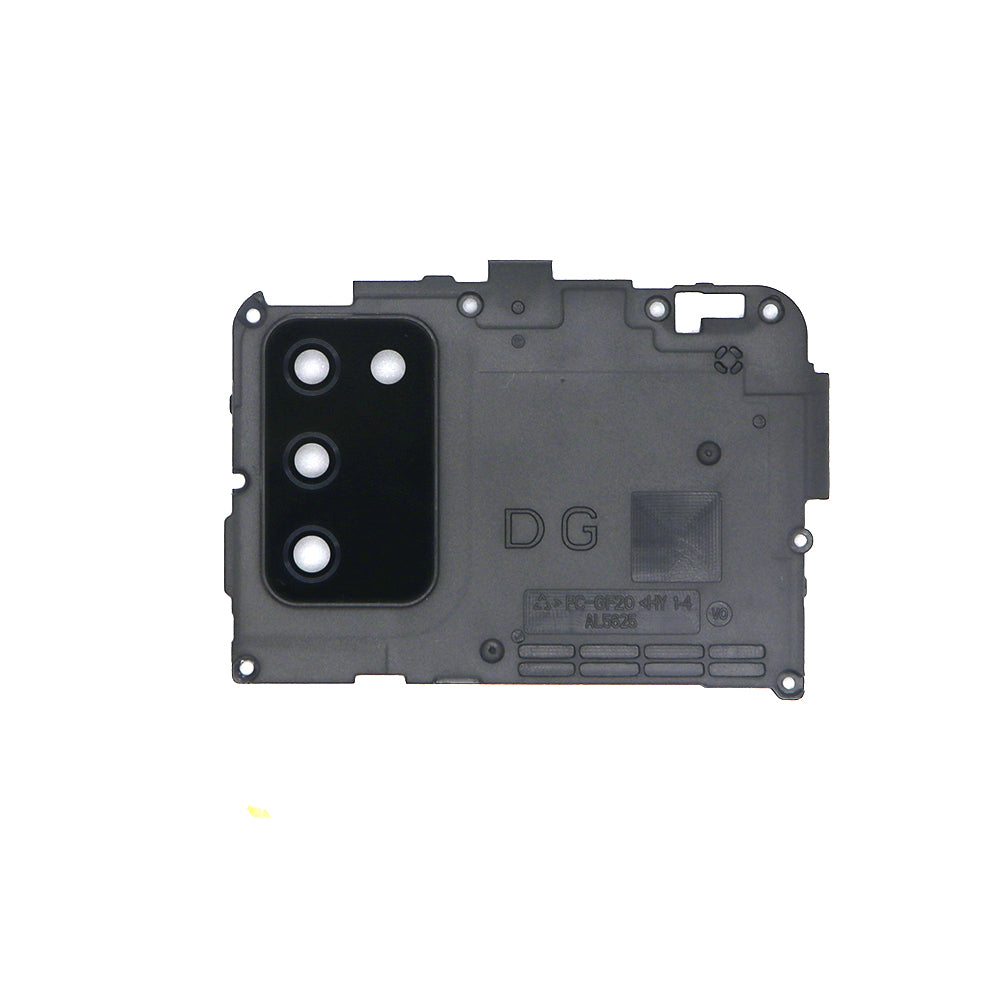 Coque arrière Samsung Galaxy A03s A037F avec objectif noir OEM
