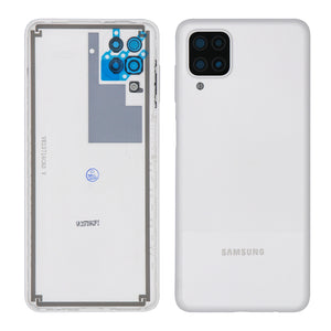 Coque arrière Samsung Galaxy A12 Nacho A127F avec objectif blanc OEM