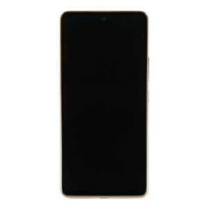 Samsung Galaxy A53 5G A536B Display And Digitizer With Frame Peach Service Pack
