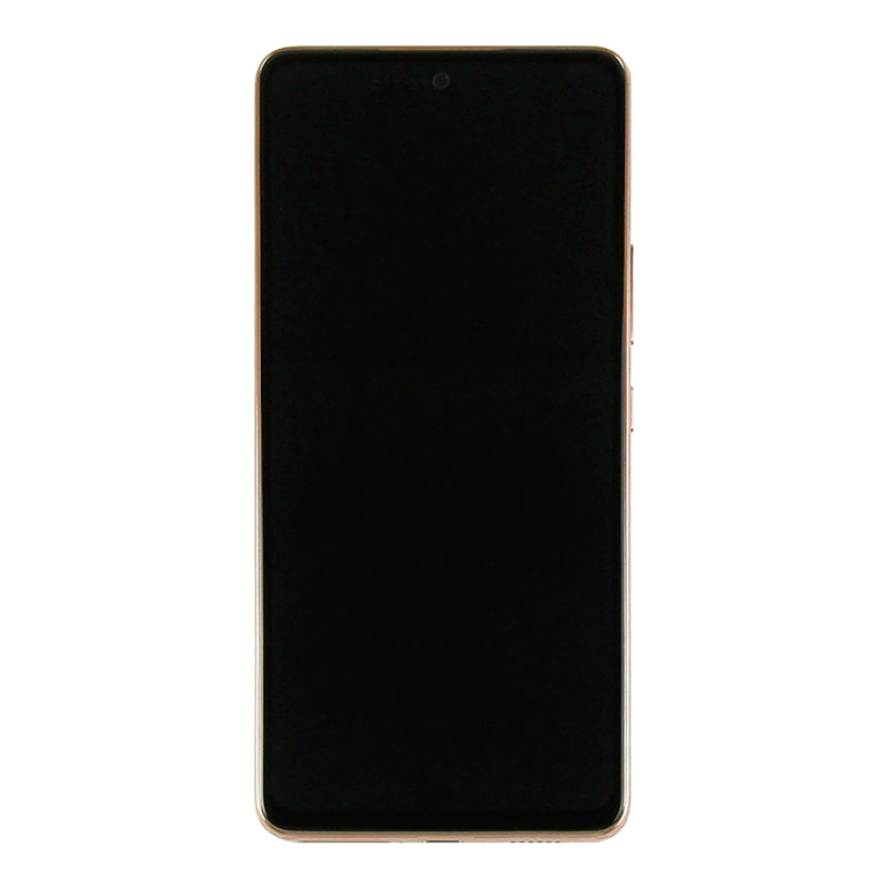 Samsung Galaxy A53 5G A536B Display And Digitizer With Frame Peach Service Pack