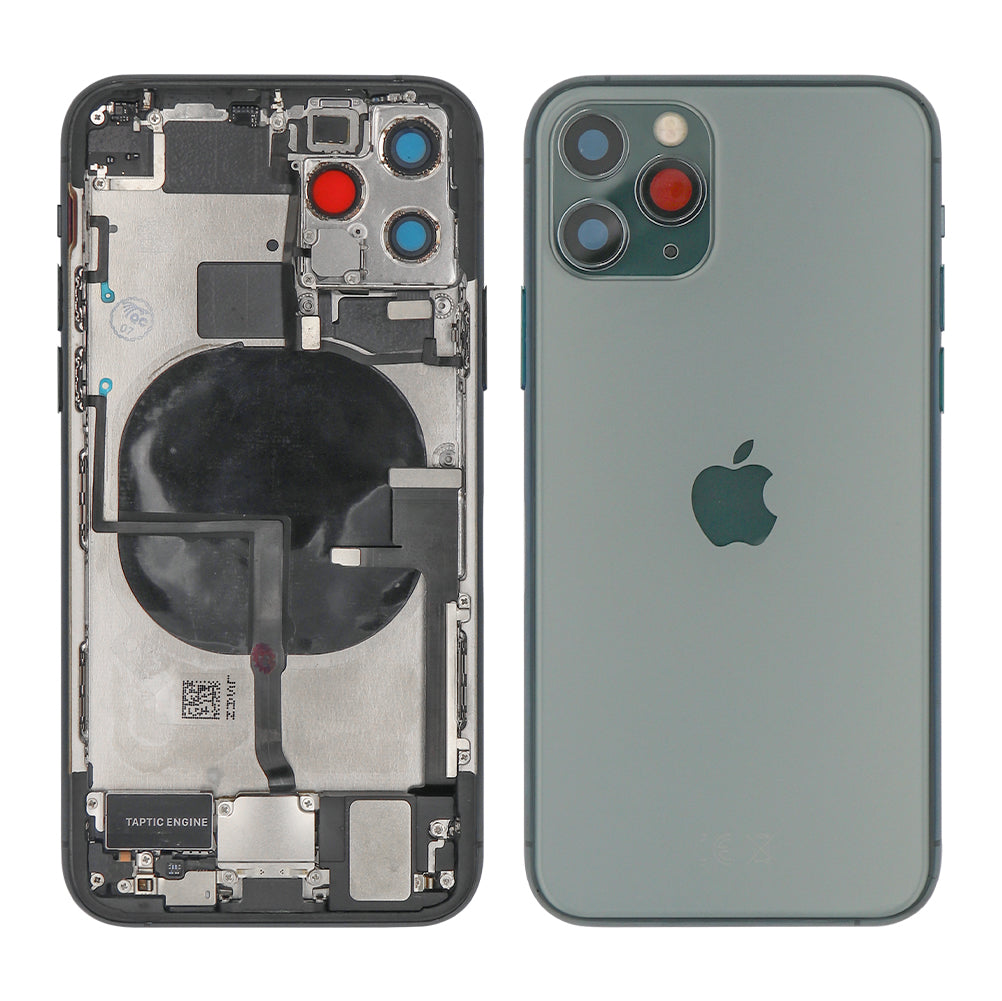 For Apple boîtier For Apple 11 Pro avec petites pièces, vert OEM