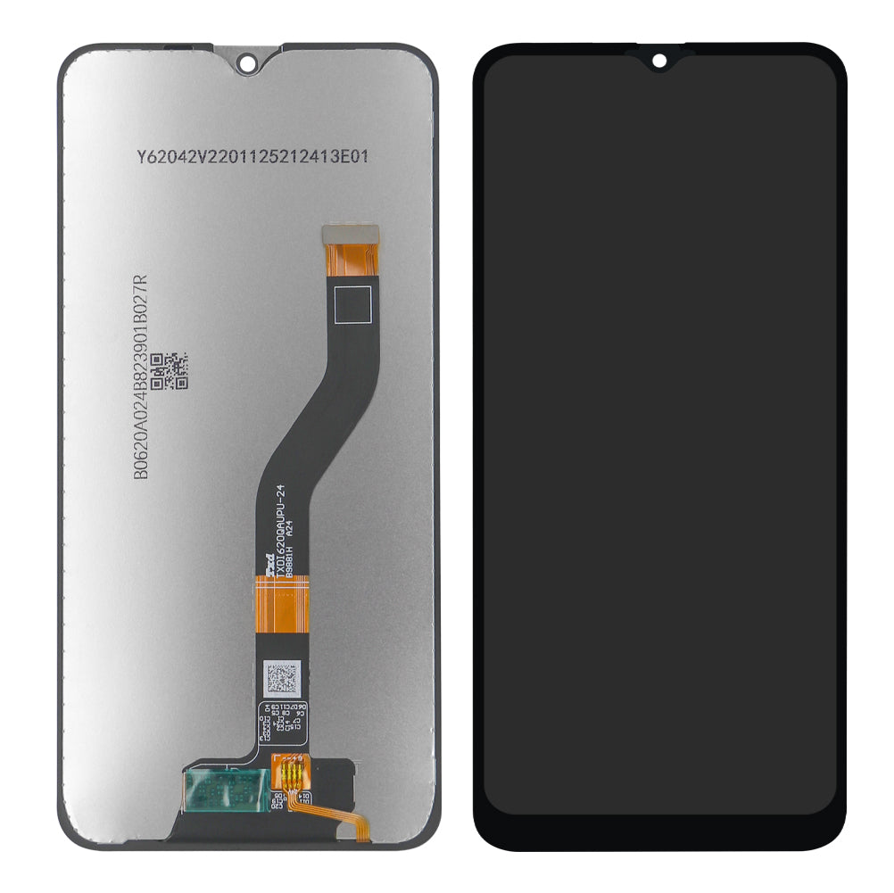 Écran et numériseur Samsung Galaxy A10s A107F sans cadre, noir, OEM