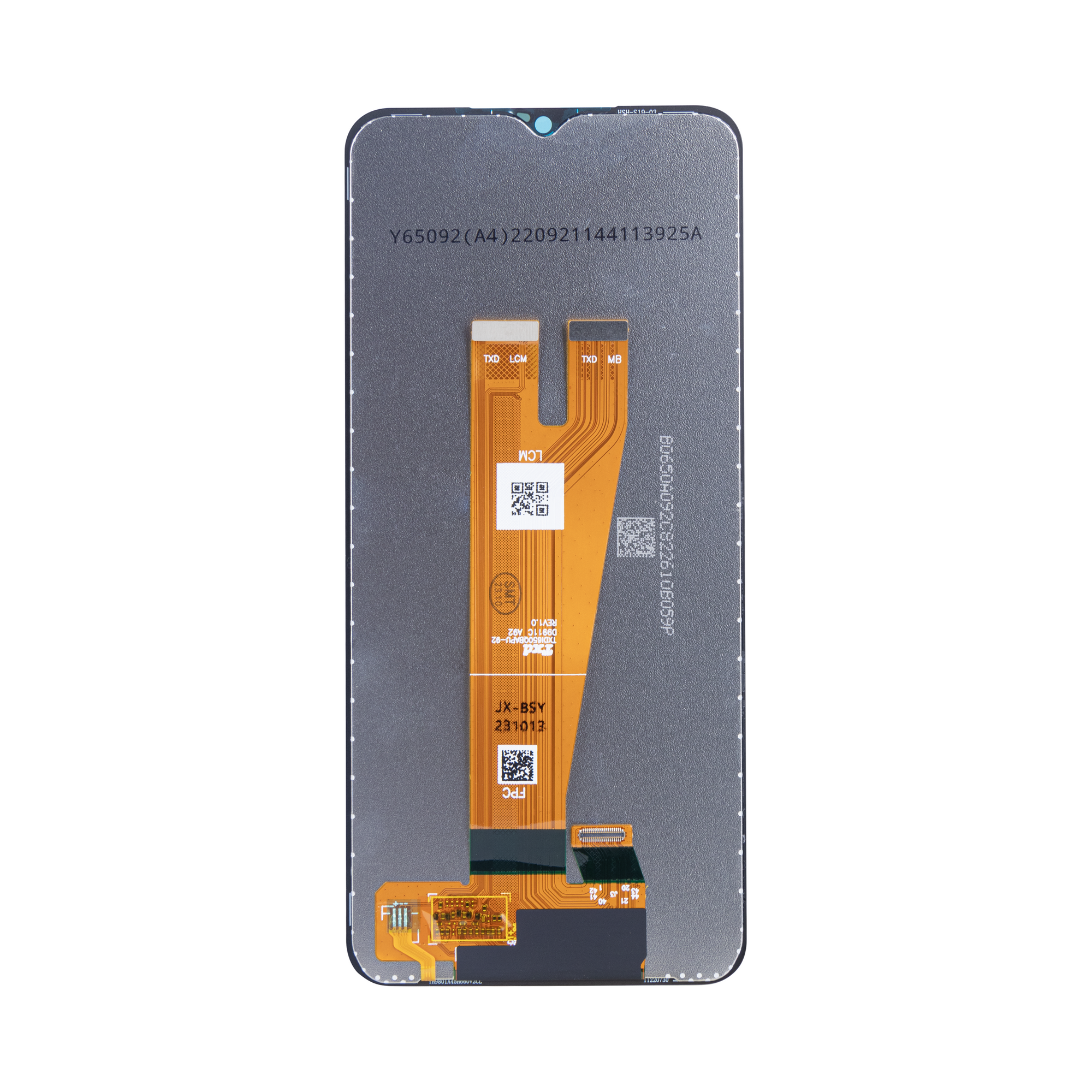 Samsung Galaxy A04 A045F Ecran et Numériseur Sans Cadre Noir OEM