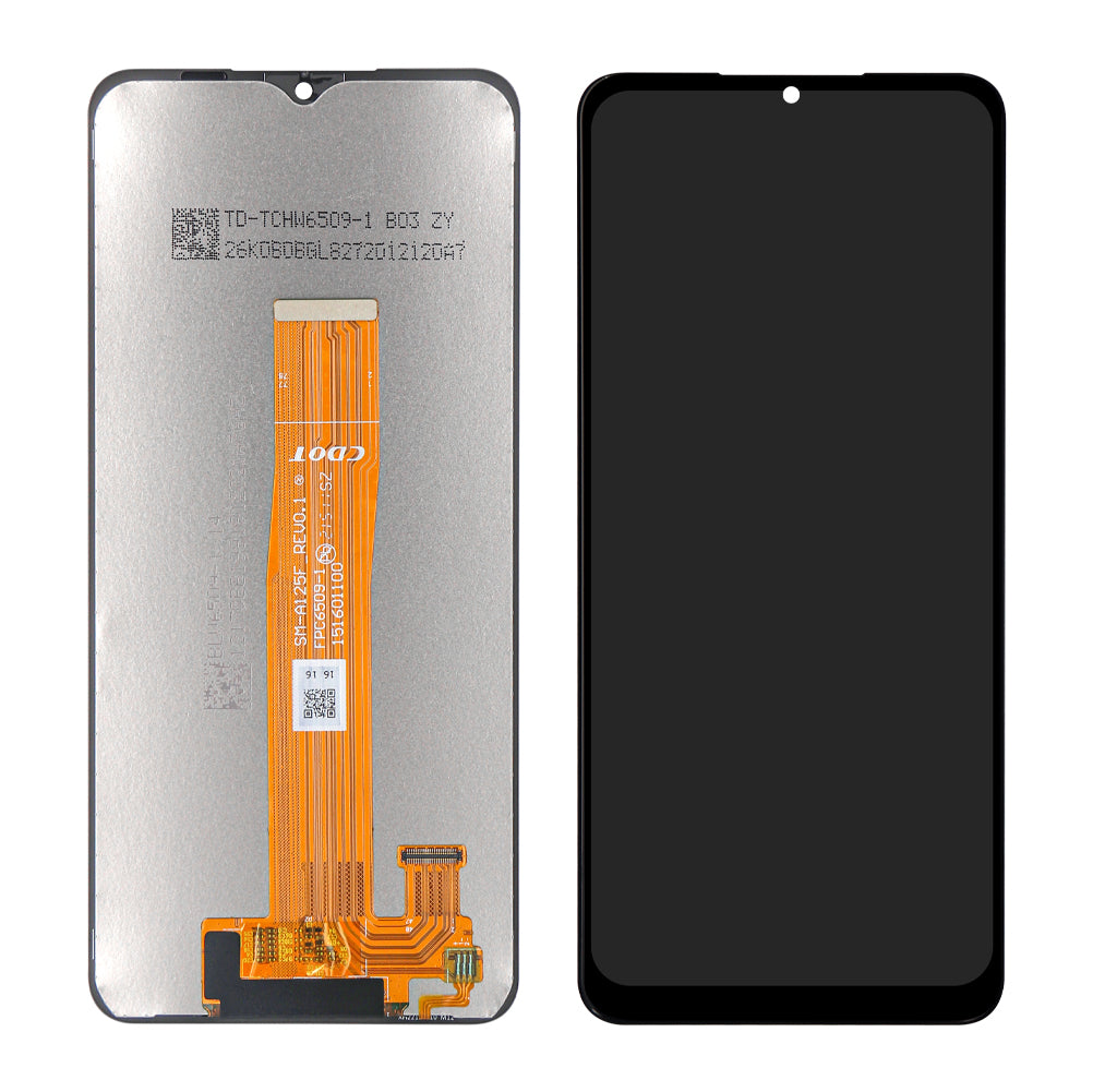 Samsung Galaxy M12 M127F, A32 5G A326B Écran et numériseur sans cadre Noir OEM