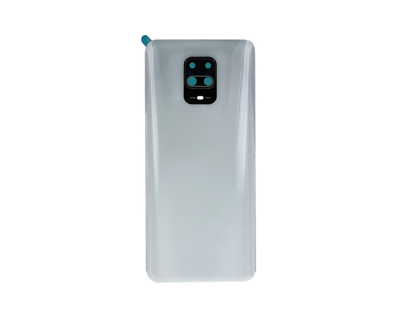 Xiaomi Redmi Note 9S, Note 9 Pro Coque arrière avec objectif Glacier White OEM