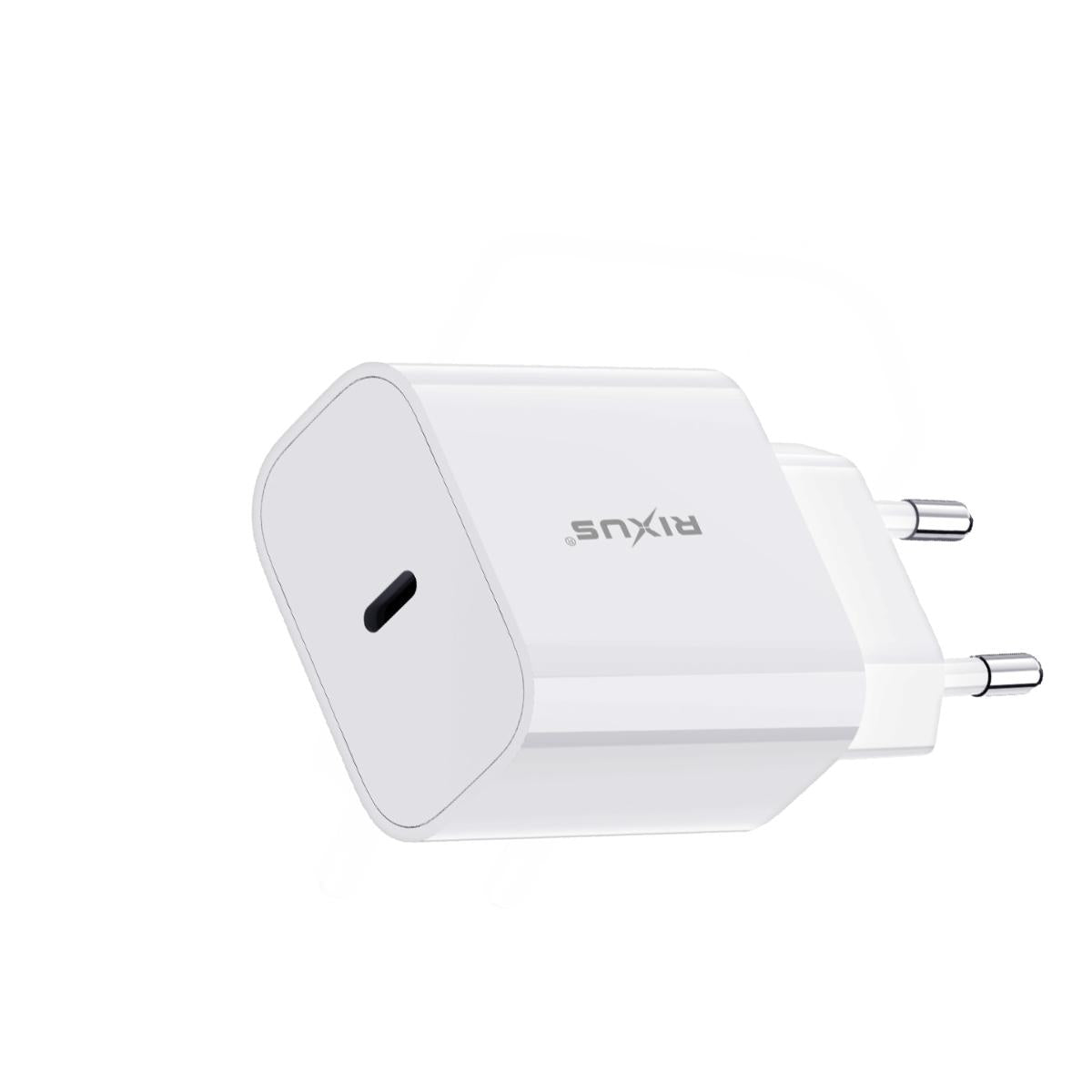 Rixus RX2021 Chargeur PD 20W Blanc