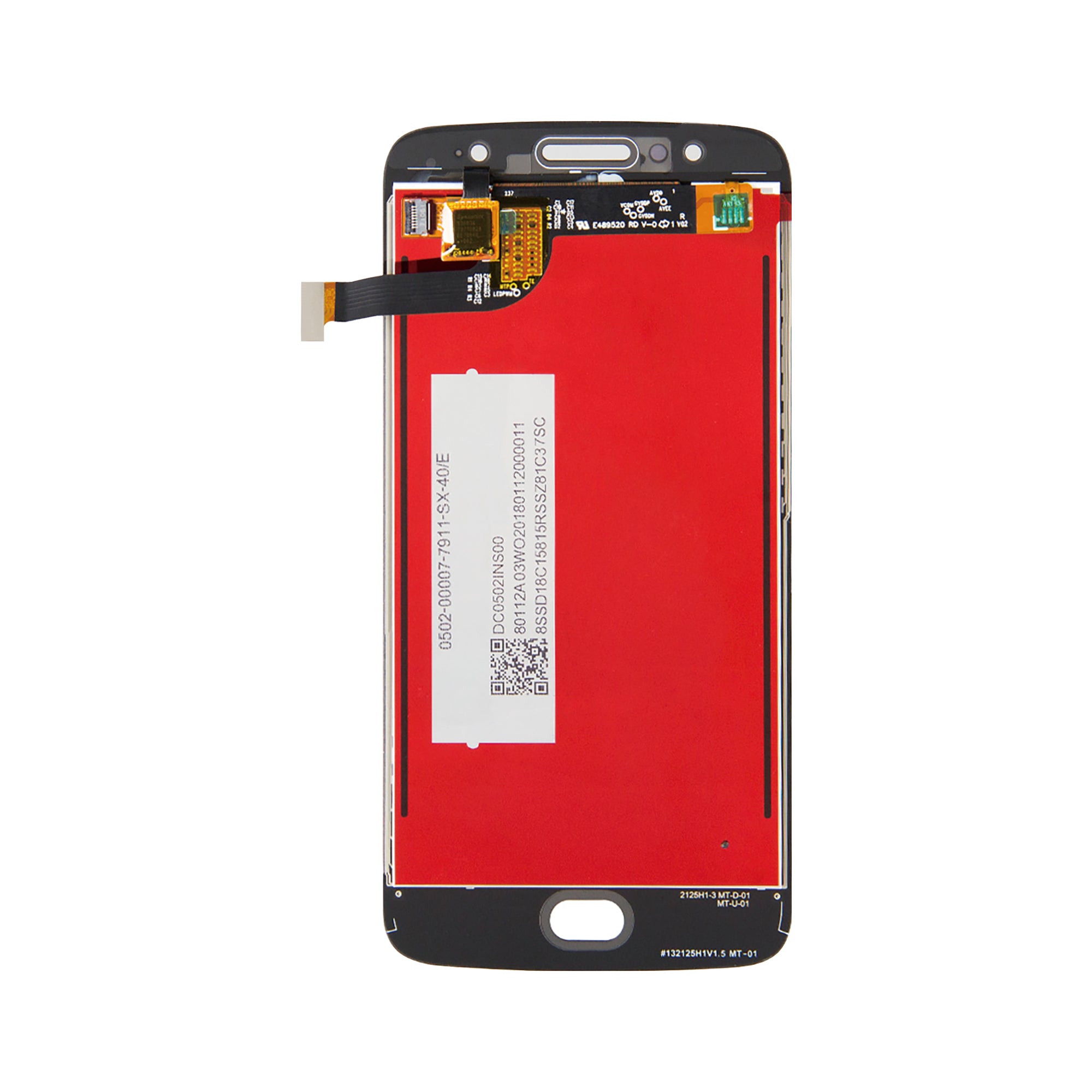 Écran et numériseur Motorola Moto G5S sans cadre noir OEM